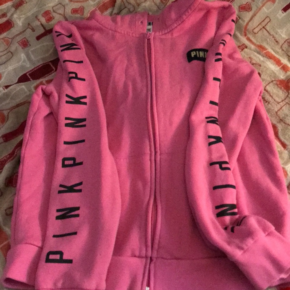 Victoria Secret PINK Zip Up Sweatshirt